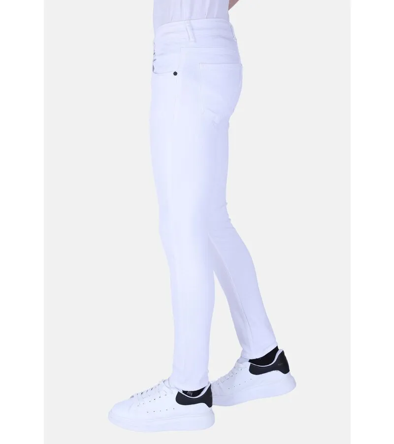 NEAT WHITE JEANS HOMBRE SLIM FIT STRETCH 1089  BLANCO