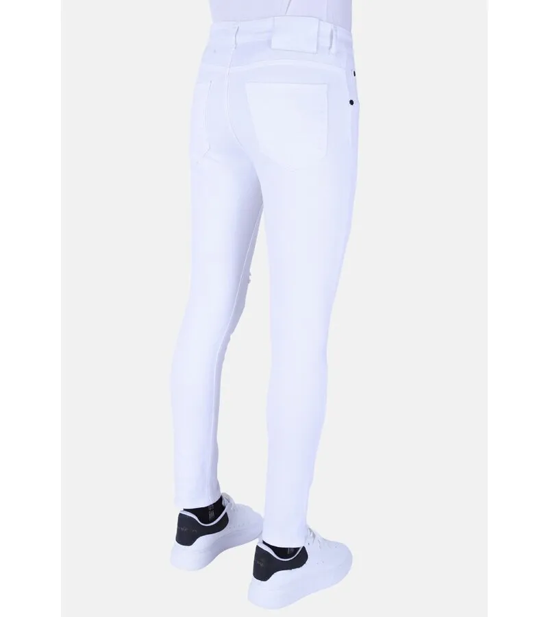 NEAT WHITE JEANS HOMBRE SLIM FIT STRETCH 1089  BLANCO