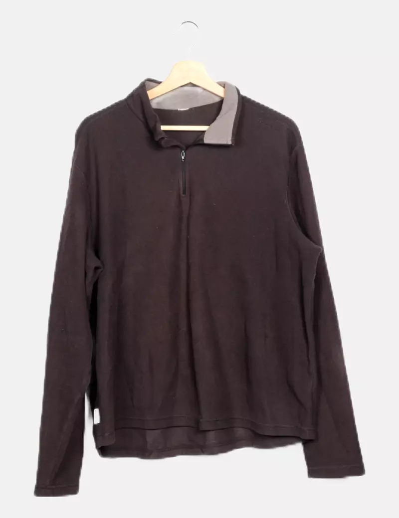 NoName Sudadera negra básica