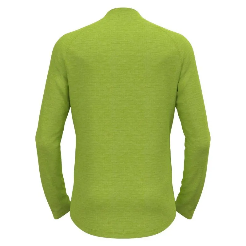 Odlo MID LAYER FULL ZIP TENCIA (sharp green melange)