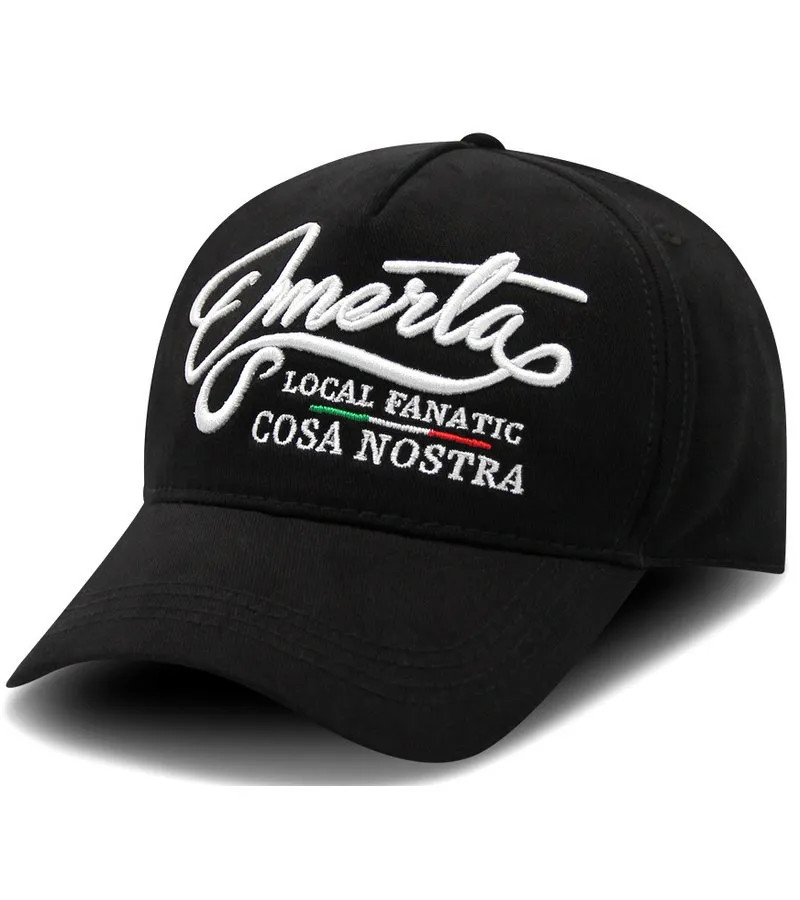 OMERTA GORRAS PARA HOMBRE  NEGRO