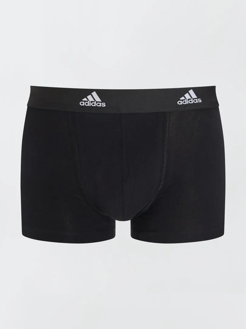 PACK DE 3 BóXERS 'ADIDAS'  NEGRO