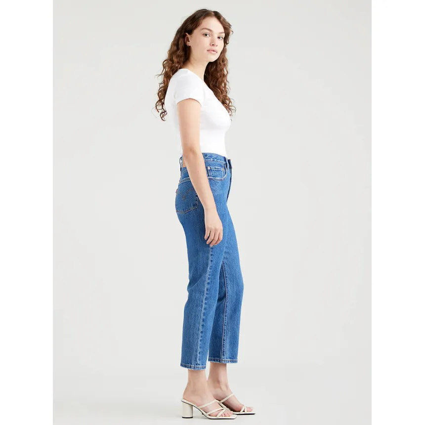 Pantalon Levis 501 Cropped Para Mujer