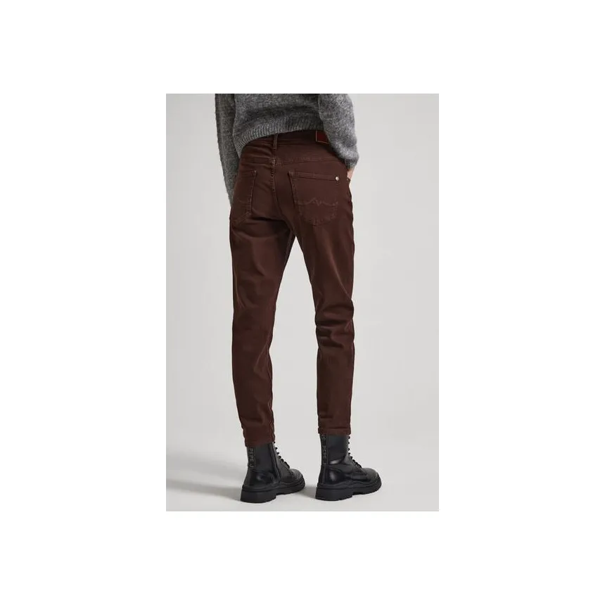 Pantalon Pepe Jeans Violet Fit Relaxed Para Mujer