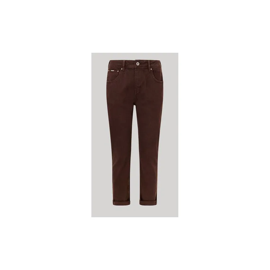 Pantalon Pepe Jeans Violet Fit Relaxed Para Mujer