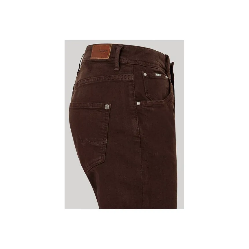 Pantalon Pepe Jeans Violet Fit Relaxed Para Mujer