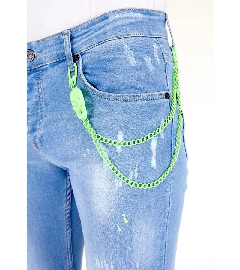 PANTALON VAQUERO HOMBRE  1027 AZUL