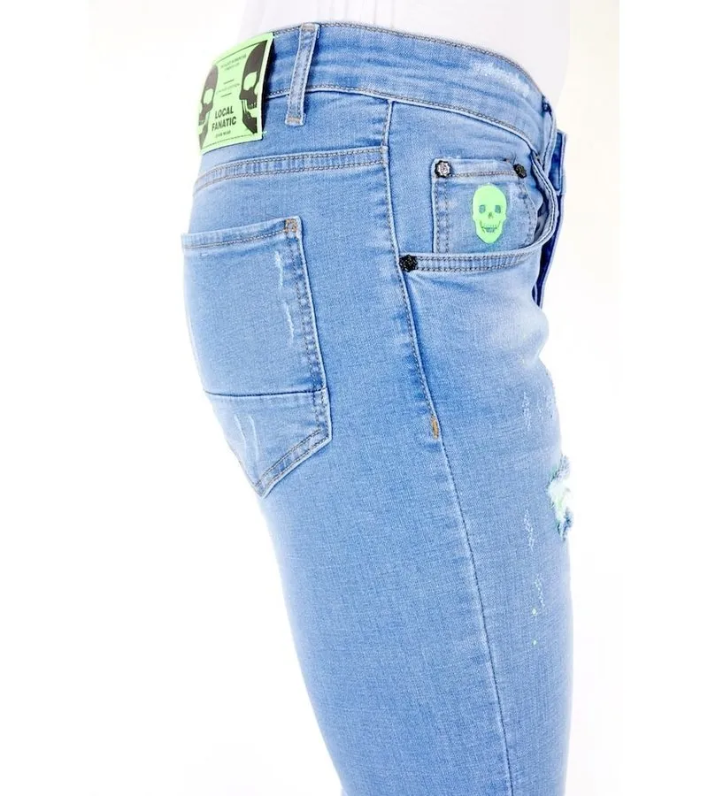 PANTALON VAQUERO HOMBRE  1027 AZUL