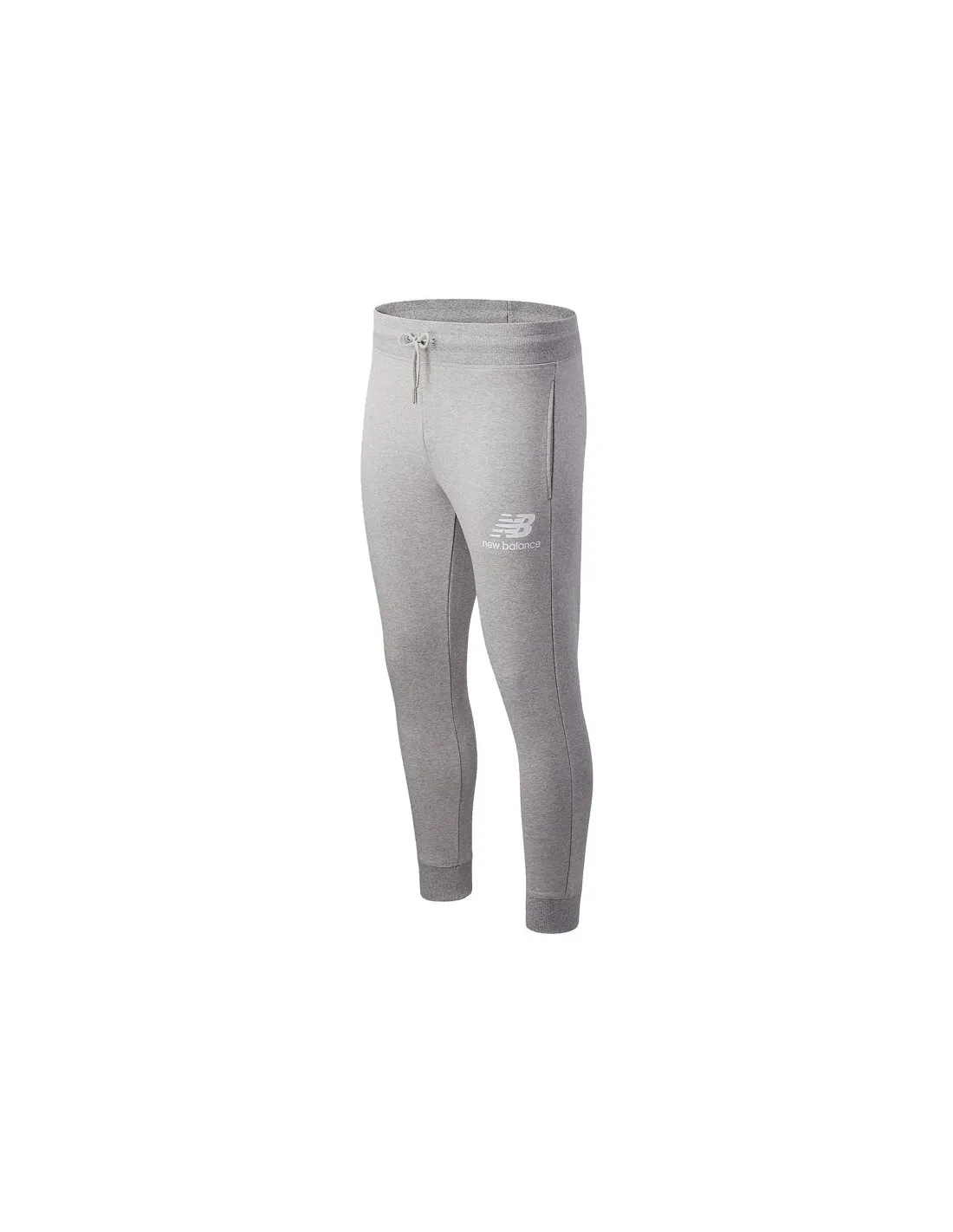 Pantalones New Balance Essential Stack Logo Gris