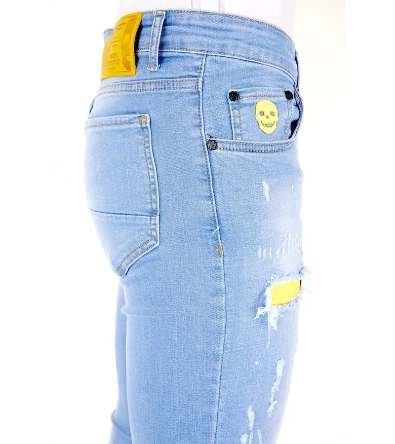 PANTALONES ROTOS HOMBRE  1024  BLAUW
