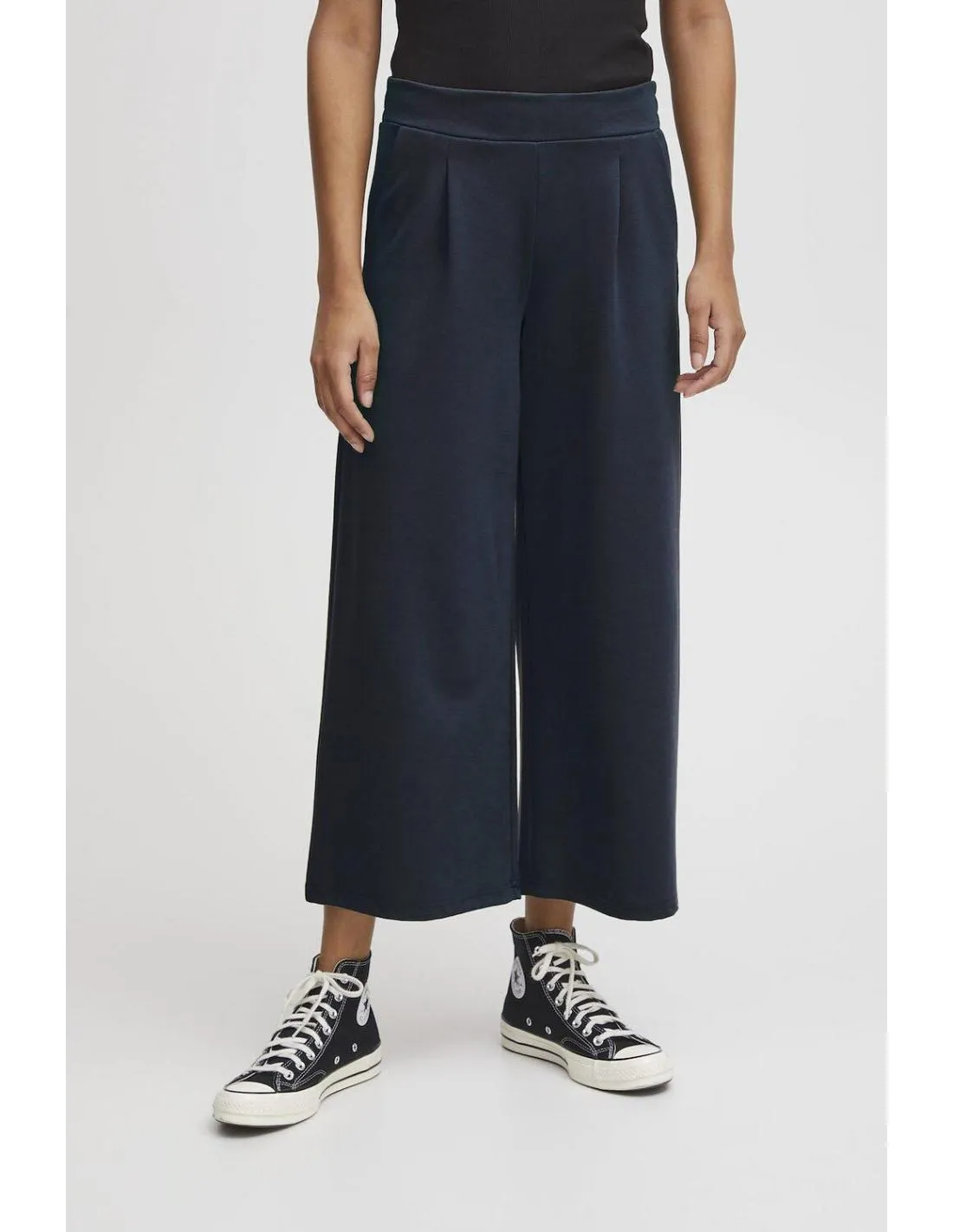 PANTALÓN HOLGADO AZUL MARINO ICHI KATE