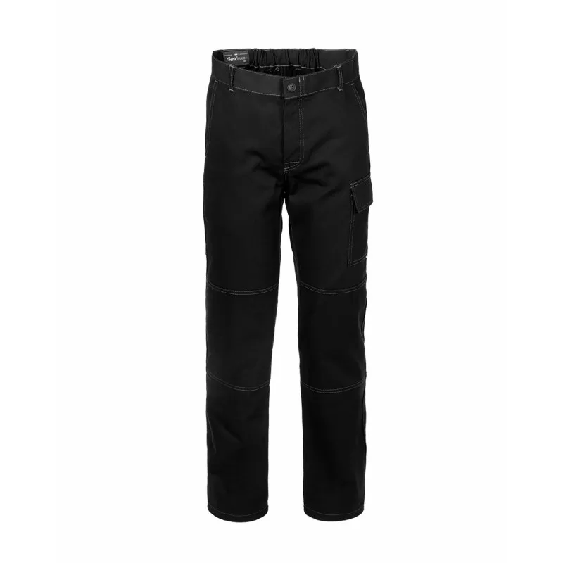 PANTALóN DE TRABAJO MULTIBOLSILLOS NEGRO SERIOPLUS  ROSSINI
