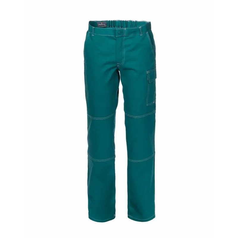 PANTALóN DE TRABAJO MULTIBOLSILLOS VERDE SERIOPLUS  ROSSINI