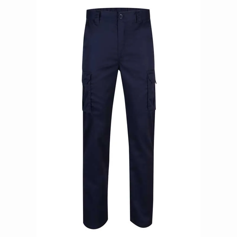 PANTALóN DE TRABAJO STRETCH MULTIBOLSILLOS AZUL NAVY  VELILLA 103002S