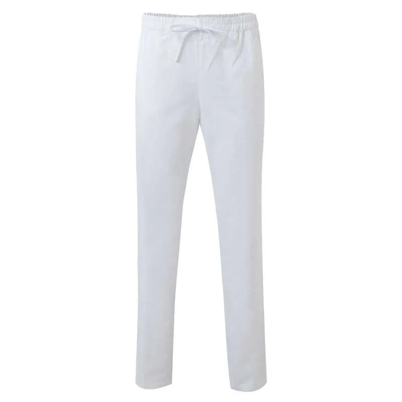 PANTALóN PIJAMA SANITARIO DE ALGODóN BLANCO  VELILLA