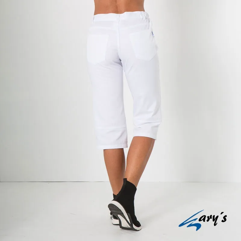 PANTALóN PIRATA DE MUJER BLANCO  GARY'S