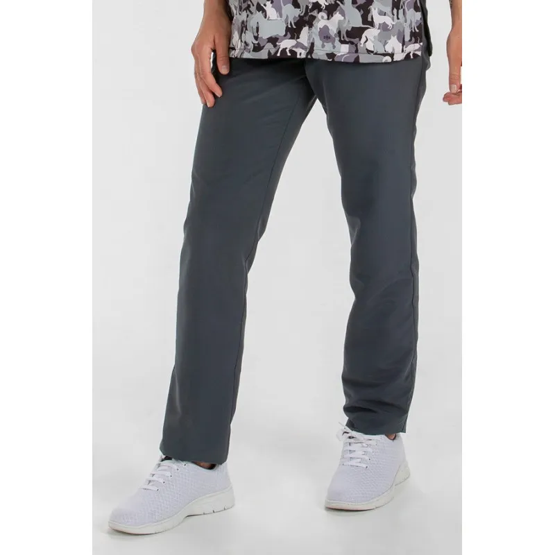 PANTALóN SANITARIO DE MICROFIBRA GRIS  DYNEKE