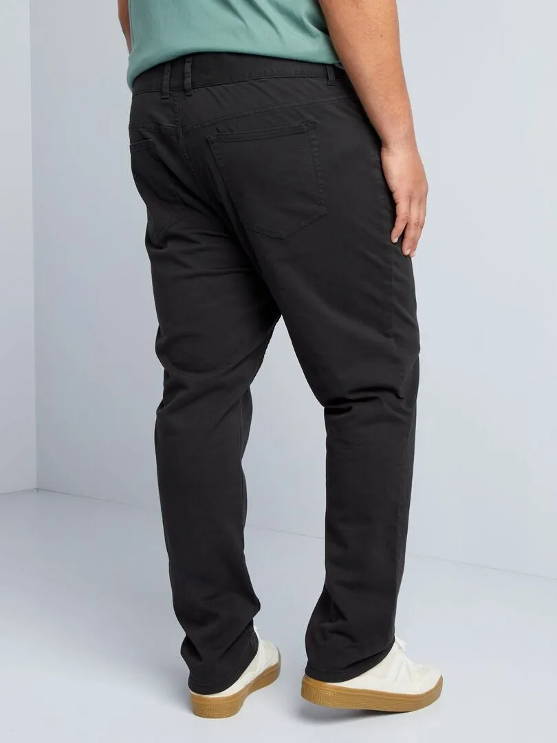 PANTALóN SLIM L30  NEGRO