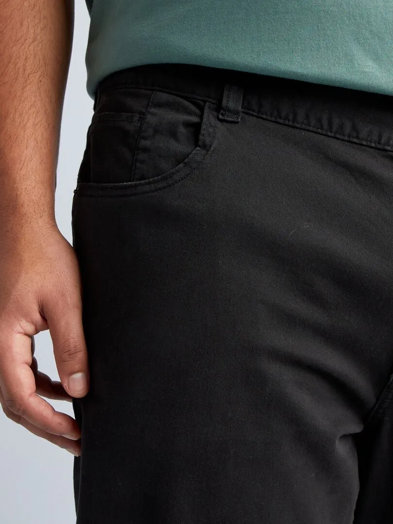 PANTALóN SLIM L30  NEGRO
