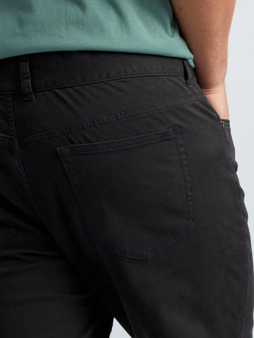 PANTALóN SLIM L30  NEGRO