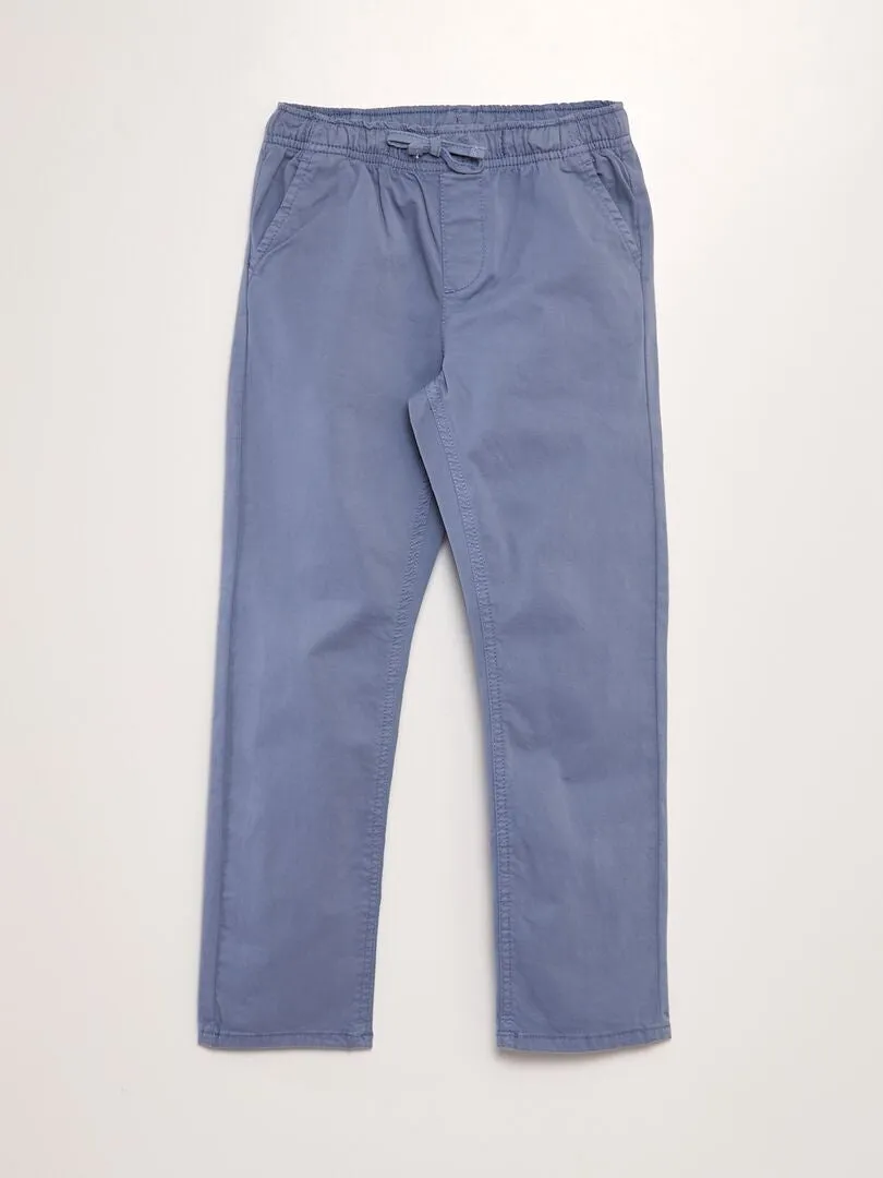 PANTALóN TIPO 'JOGGER'  AZUL