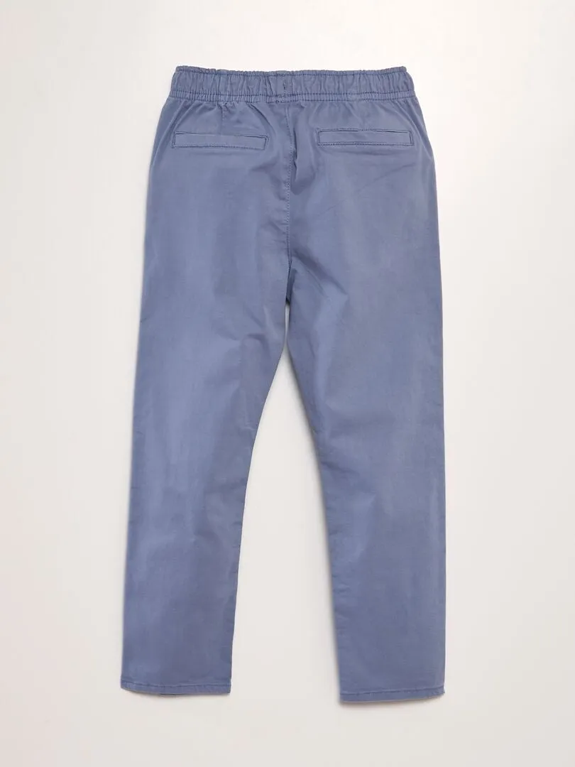 PANTALóN TIPO 'JOGGER'  AZUL