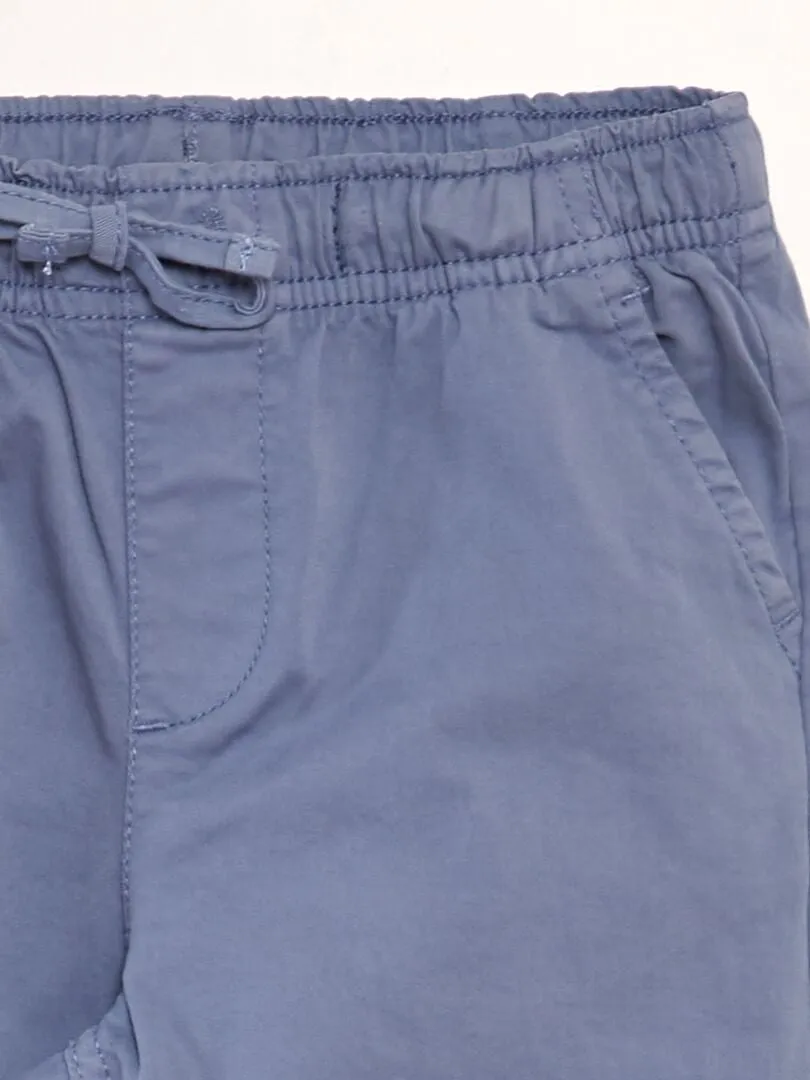 PANTALóN TIPO 'JOGGER'  AZUL