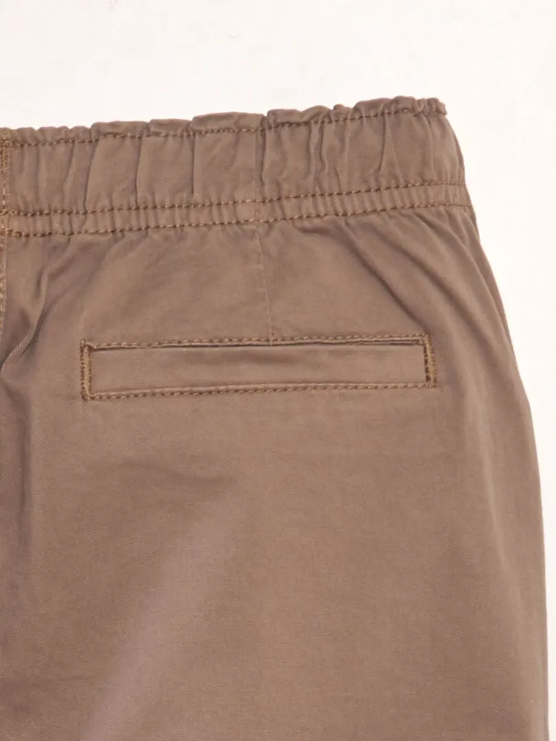 PANTALóN TIPO 'JOGGER'  BEIGE