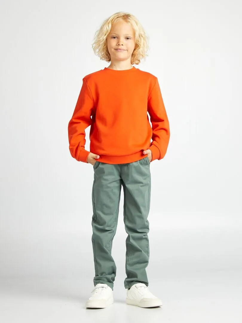 PANTALóN TIPO 'JOGGER'  VERDE
