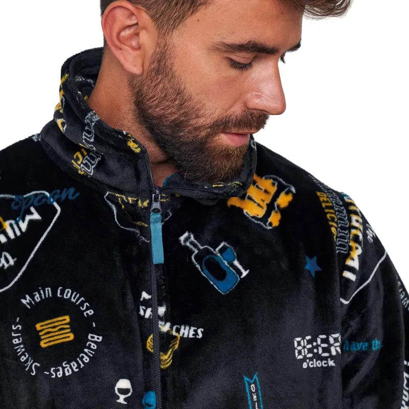 Parka Polar Muydemi en Coralina estampada mod. Delicius