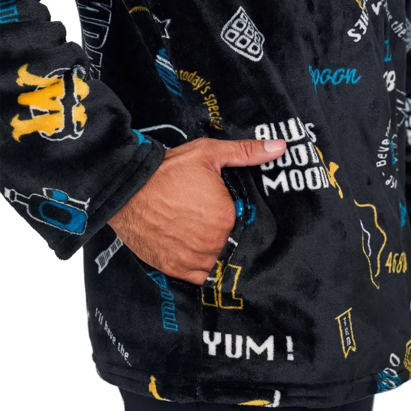 Parka Polar Muydemi en Coralina estampada mod. Delicius