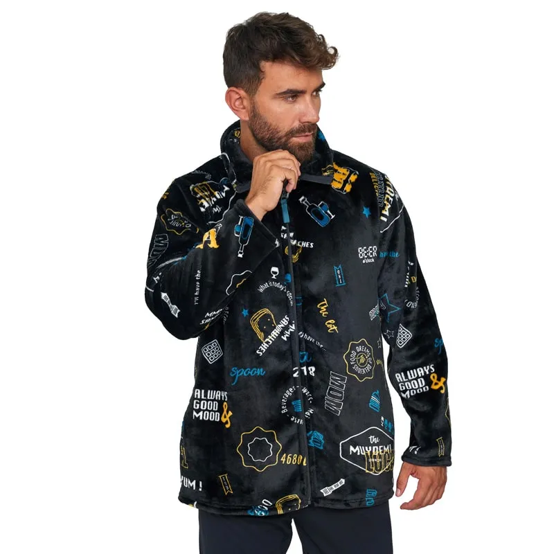 Parka Polar Muydemi en Coralina estampada mod. Delicius