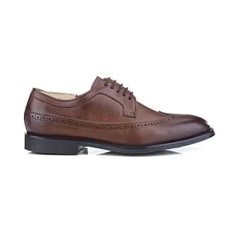 PATINA CHOCOLATE DERBY SHOES  BESFORD GOMME CITY
