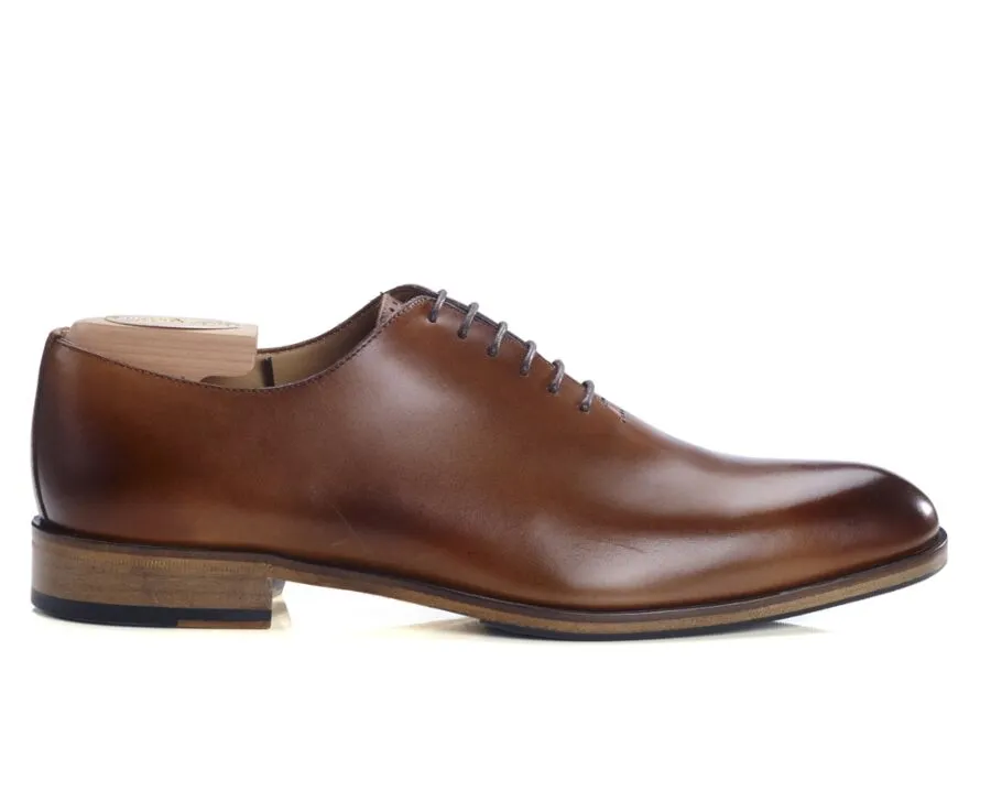 PATINA GOLD OXFORD SHOES  RUBBER PAD  PETER PATIN
