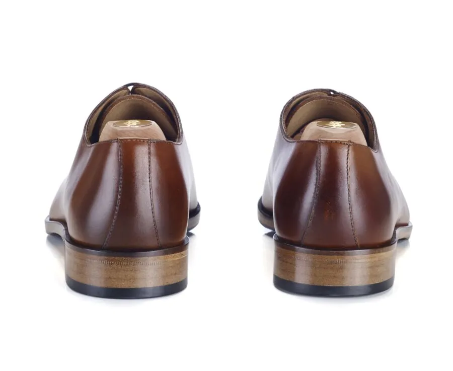 PATINA GOLD OXFORD SHOES  RUBBER PAD  PETER PATIN