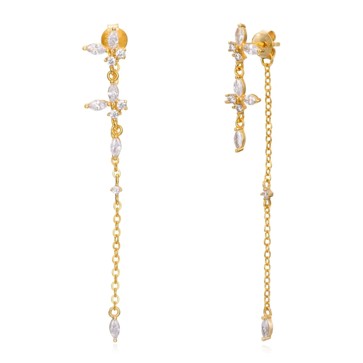 Pendientes Mariposa Cadena