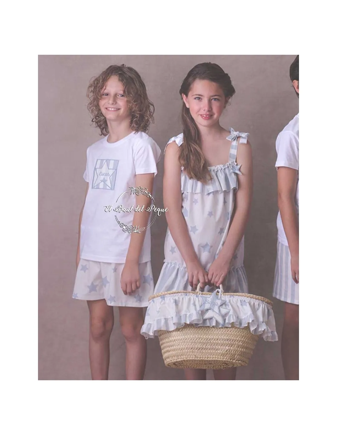 Pijama Niño Estrellas Artesanía María Luisa Camiseta