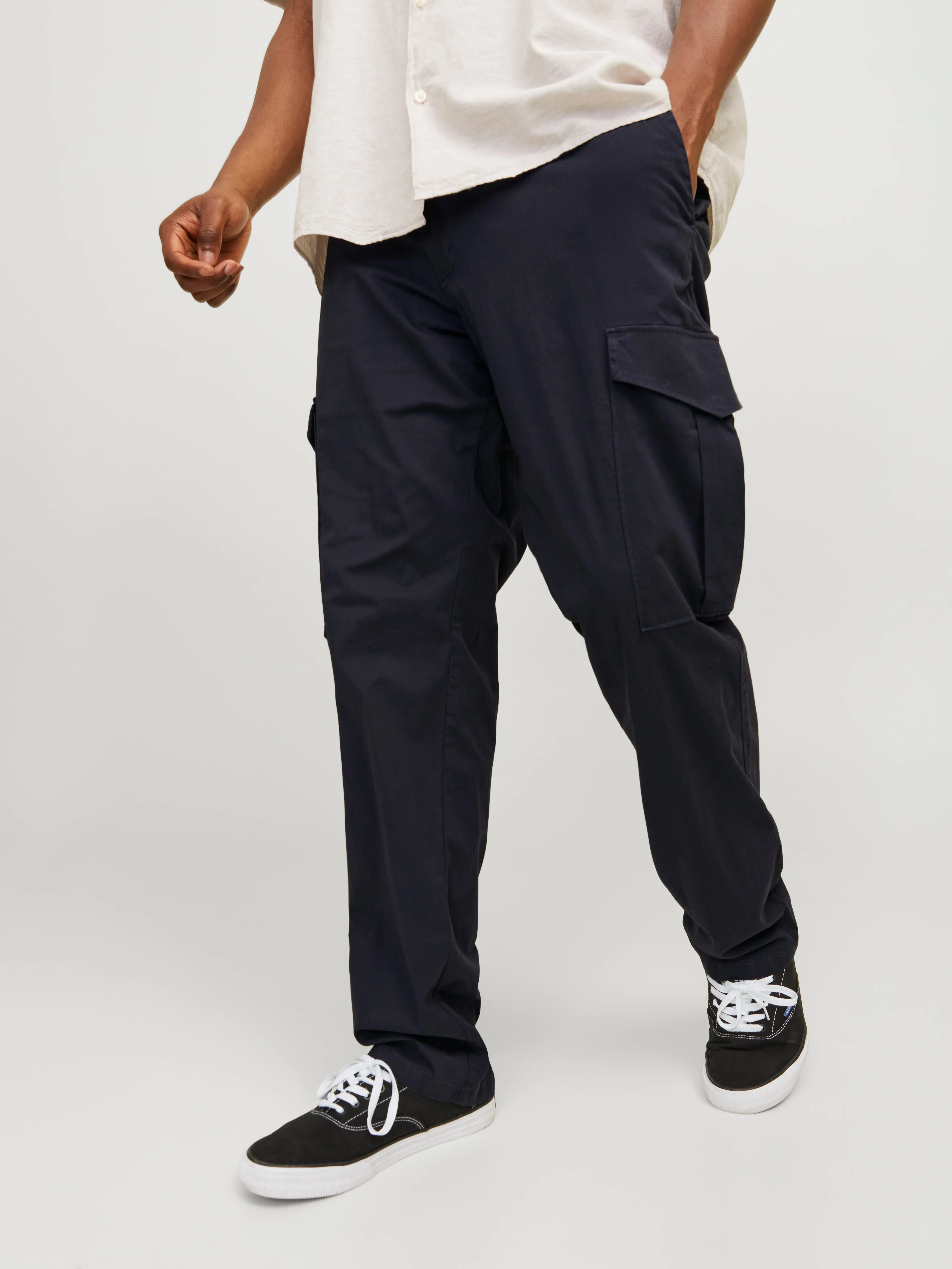 Plus Pantalones cargo Corte cargo | Azul oscuro | Jack & Jones®
