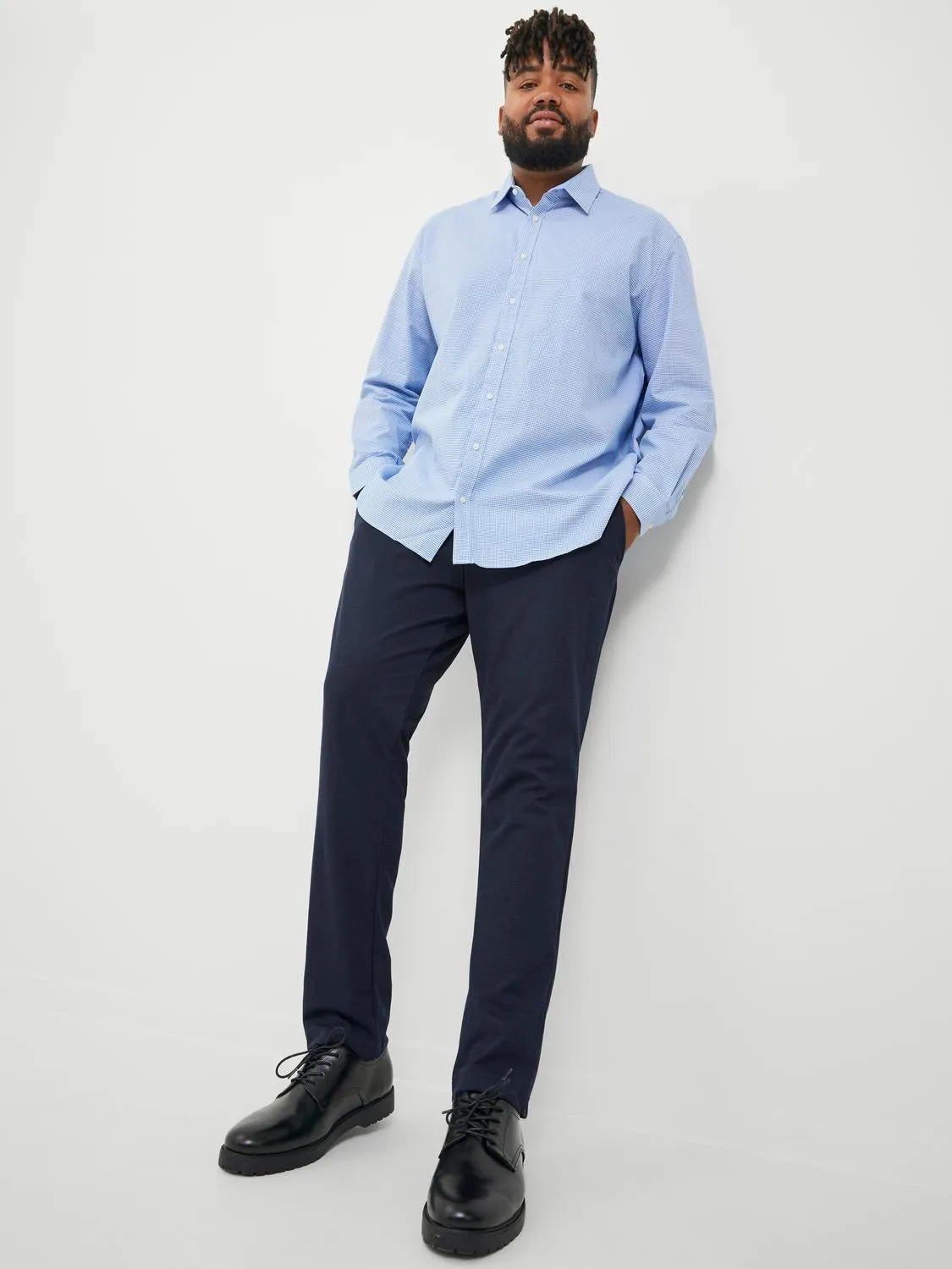 Plus Pantalones chinos Corte slim | Azul oscuro | Jack & Jones®