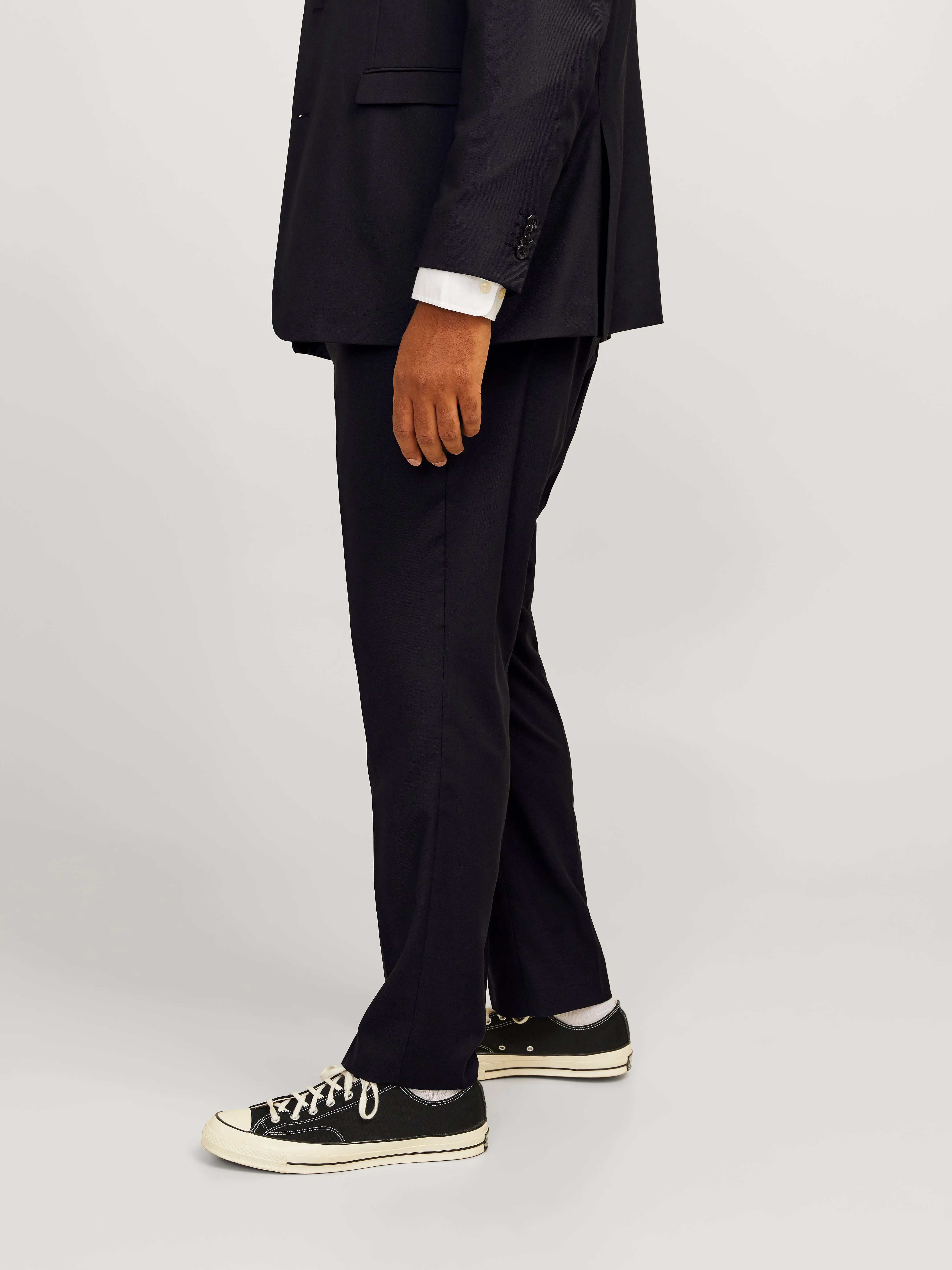 Plus Pantalones de vestir Corte slim | Negro | Jack & Jones®