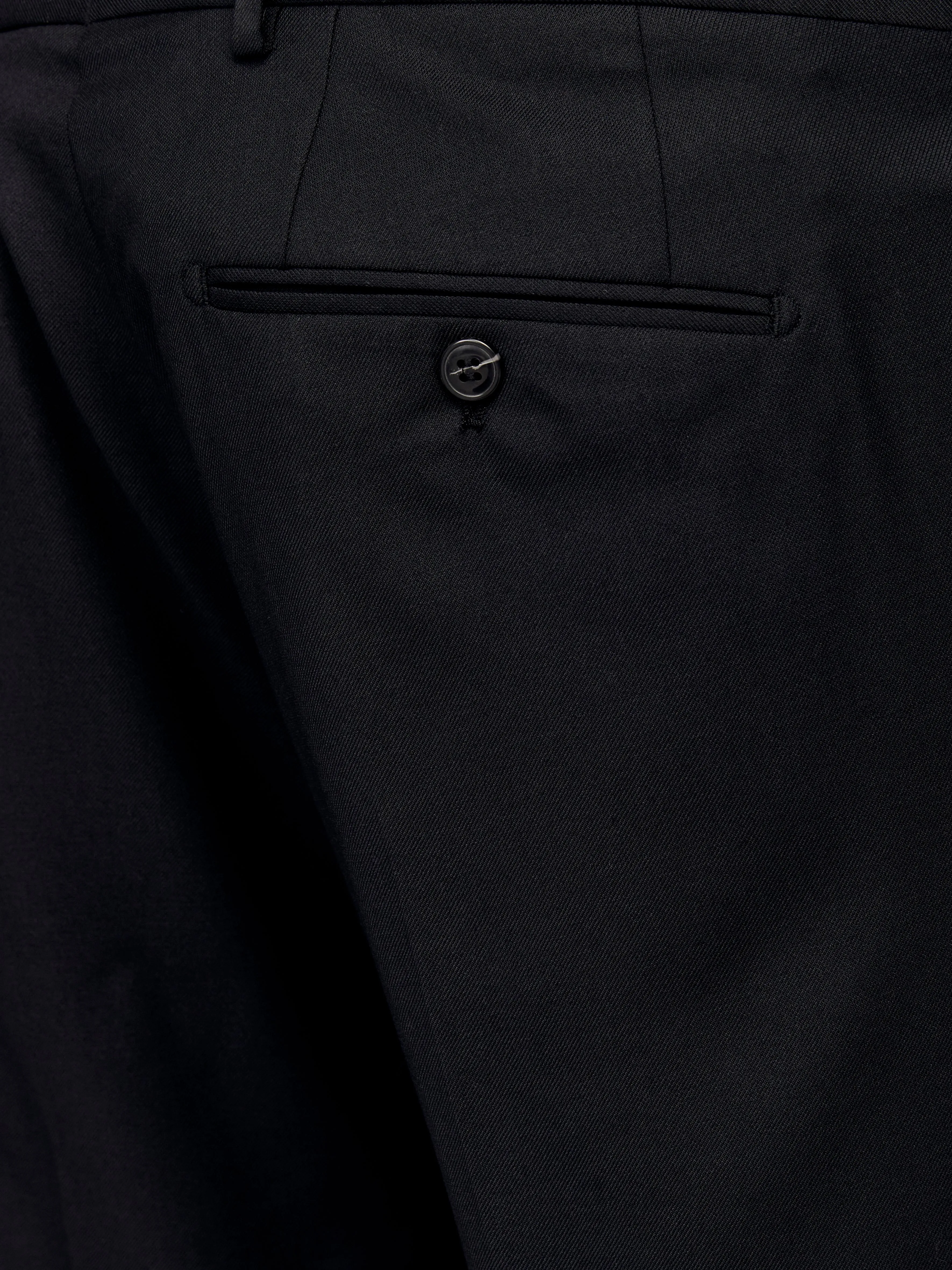 Plus Pantalones de vestir Corte slim | Negro | Jack & Jones®