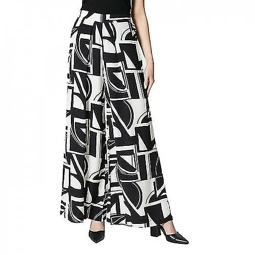 Principles Womens/Ladies Geometric Wide Leg Trousers