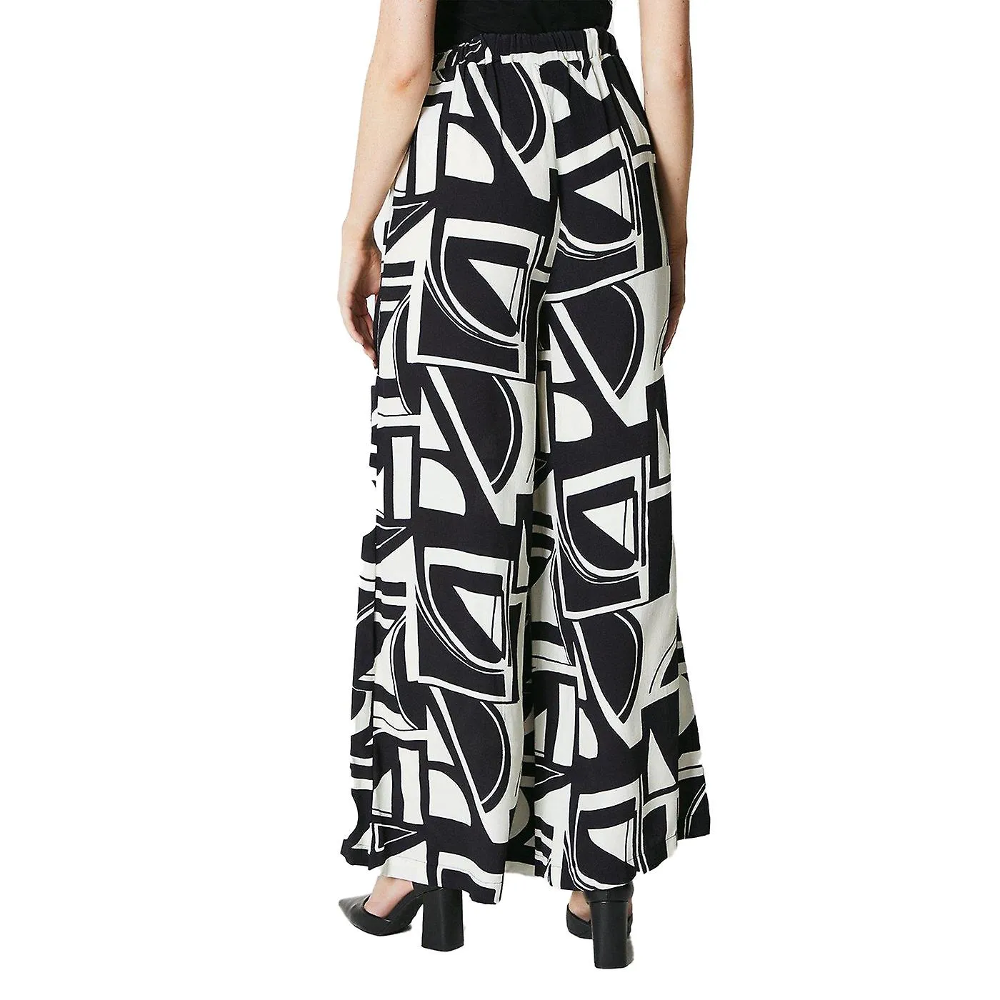 Principles Womens/Ladies Geometric Wide Leg Trousers