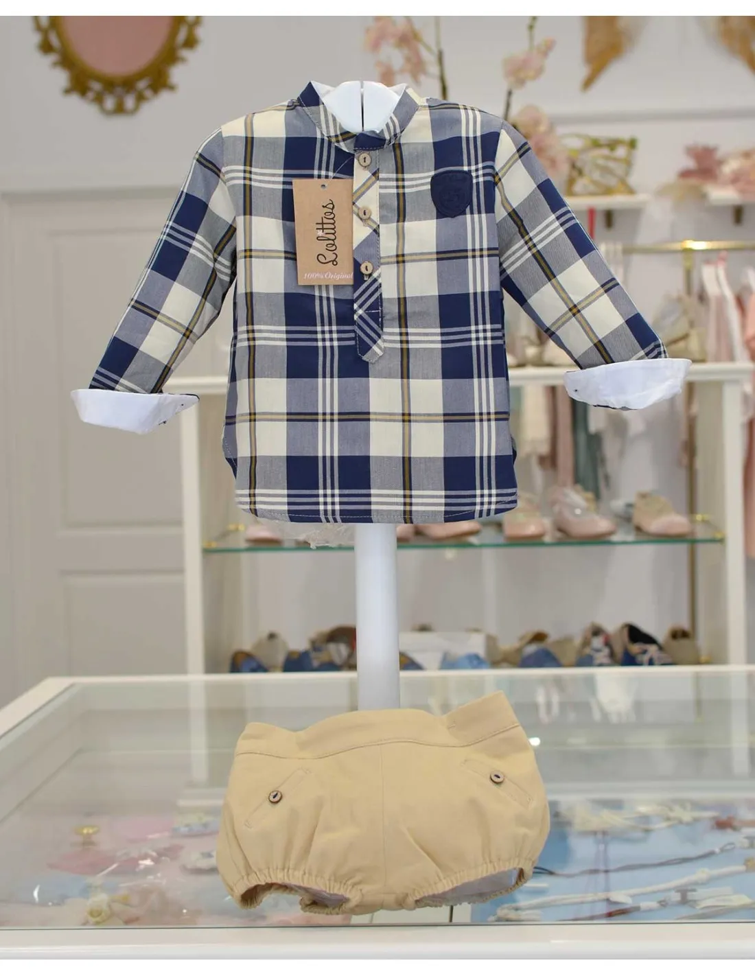 Rana y Camisa Niño Colección Teddy de Lolittos