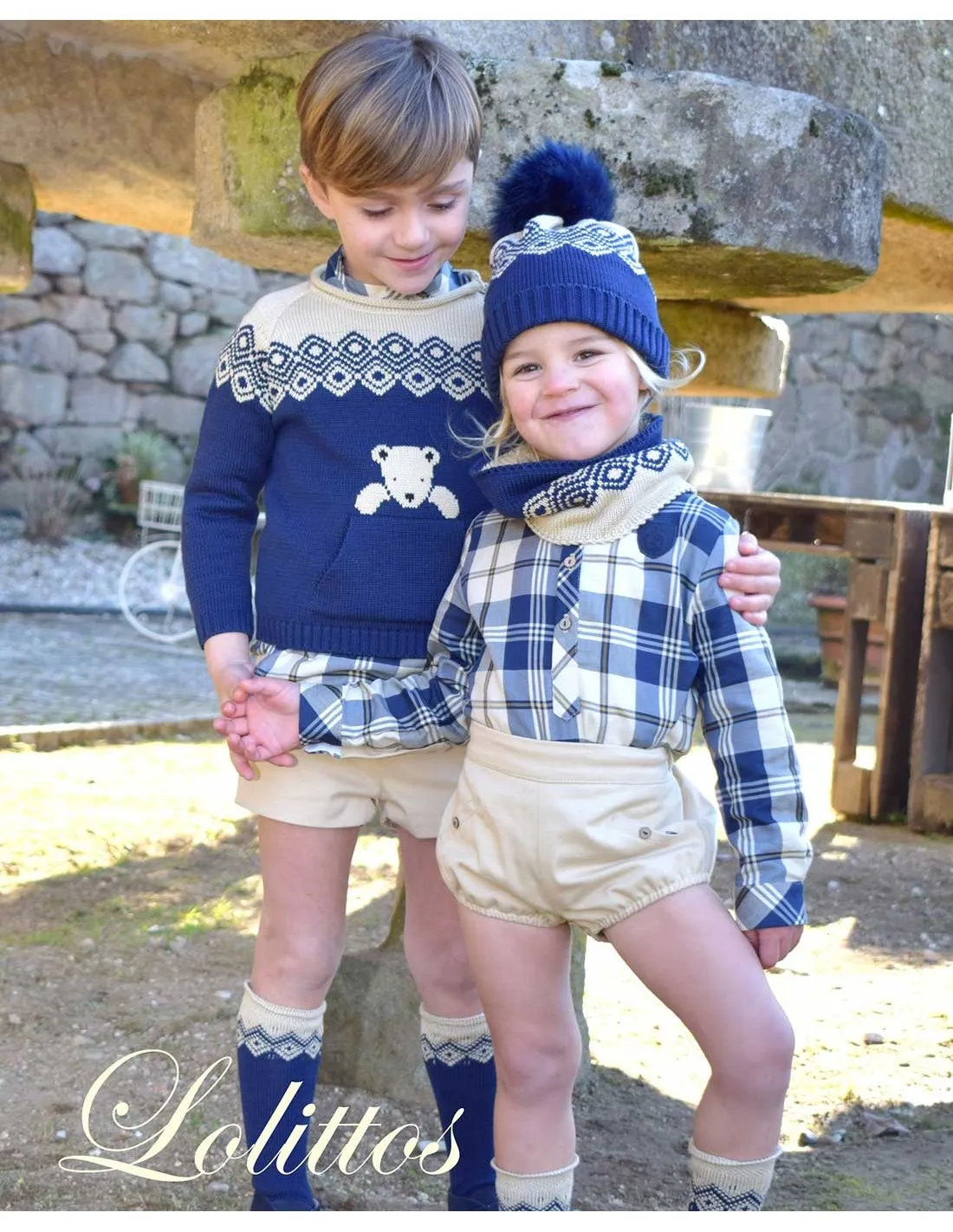 Rana y Camisa Niño Colección Teddy de Lolittos