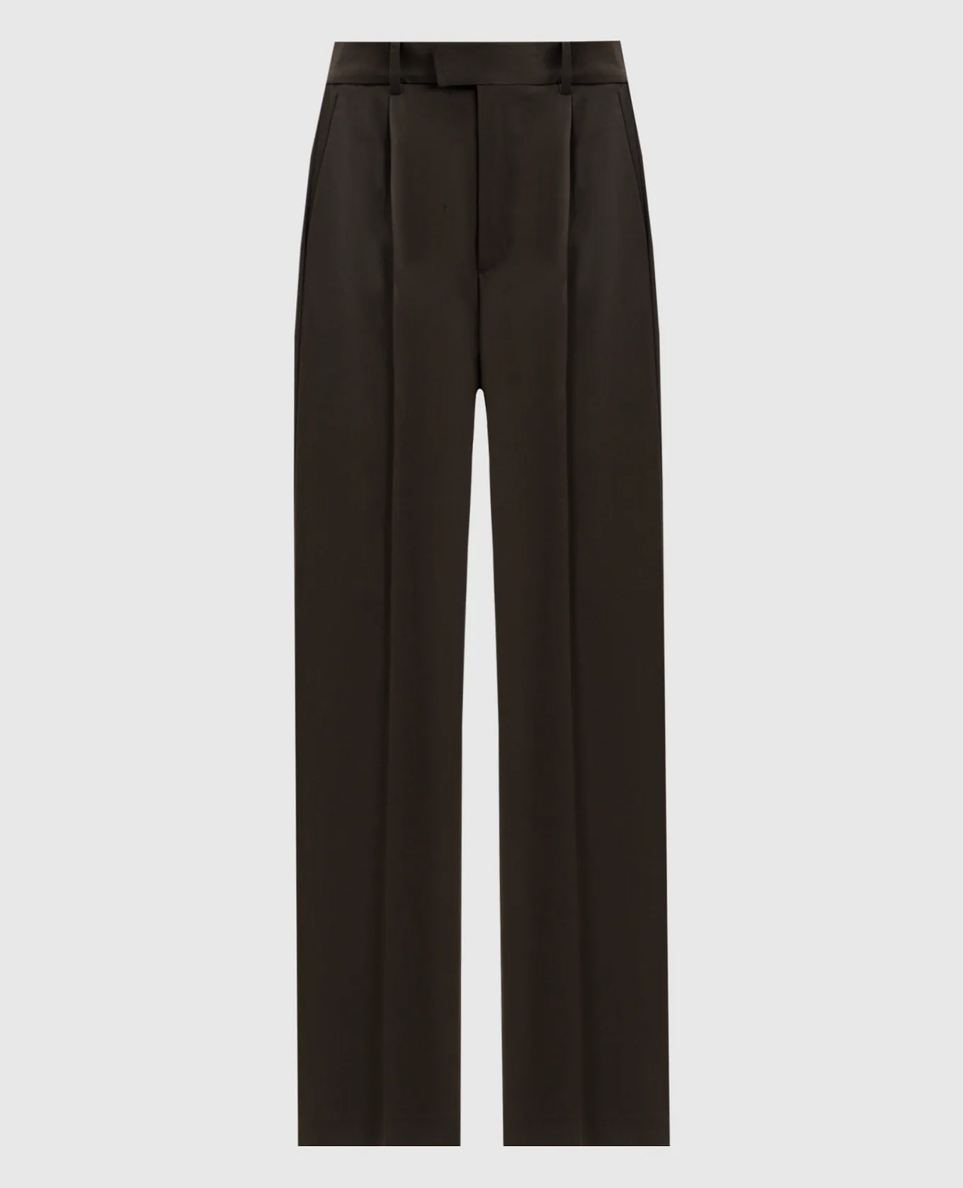 Rohe Khaki pants made of wool