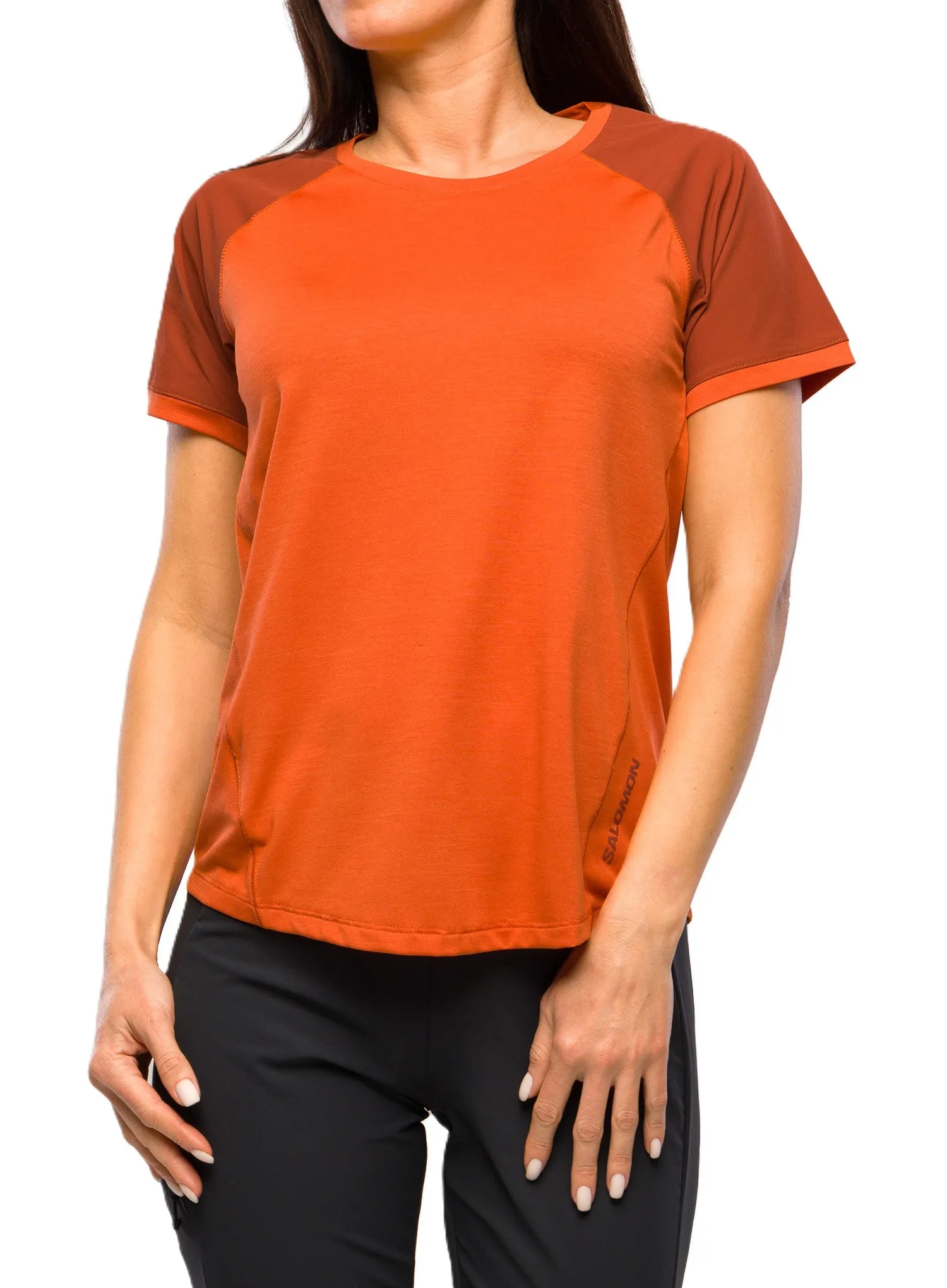 SALOMON OUTLINE Tee W Orange
