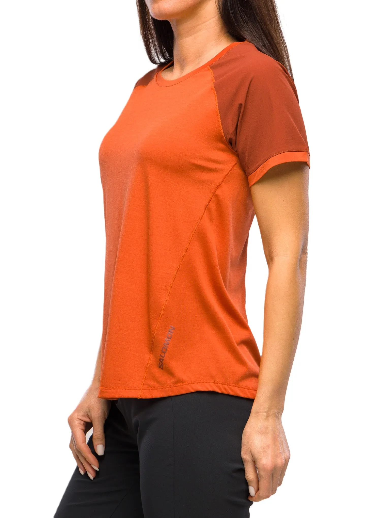 SALOMON OUTLINE Tee W Orange