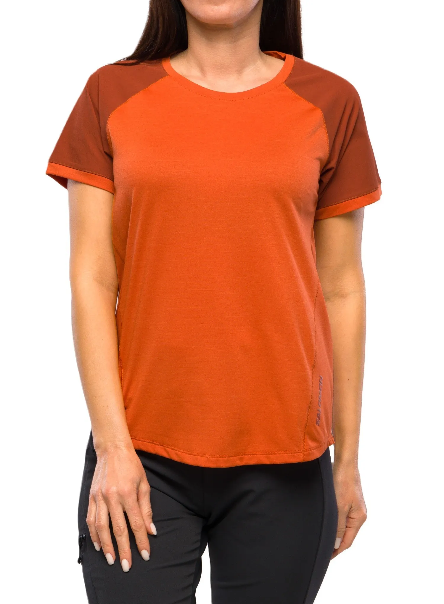 SALOMON OUTLINE Tee W Orange