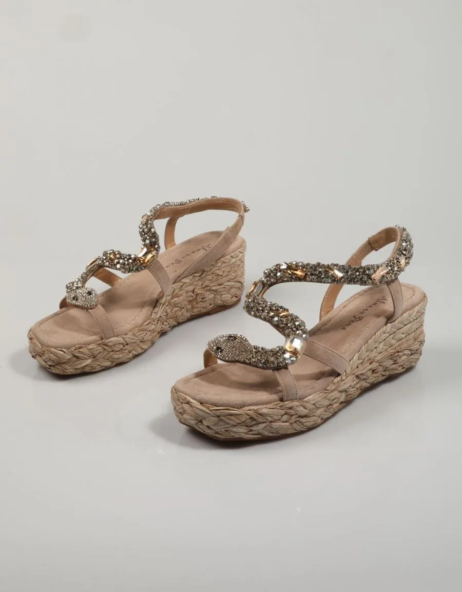  sandales ALMA EN PENA 576 en Taupe 82393